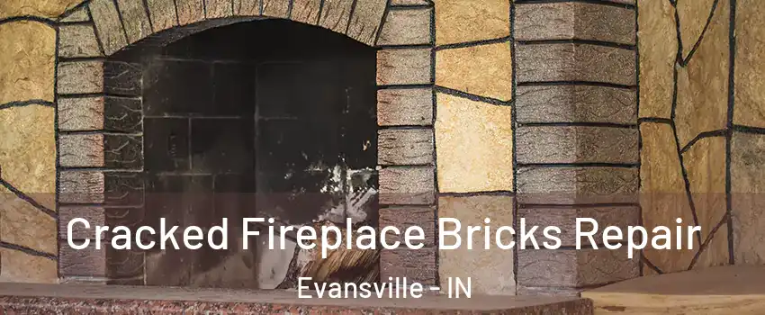  Cracked Fireplace Bricks Repair Evansville - IN