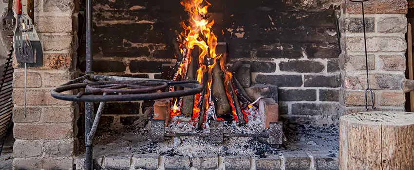 Cracked Electric Fireplace Bricks Repair Services  in Evansville, IN