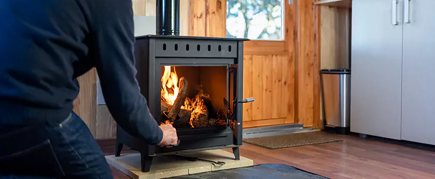 Open Hearth Wood Fireplace Installation in Evansville, IN