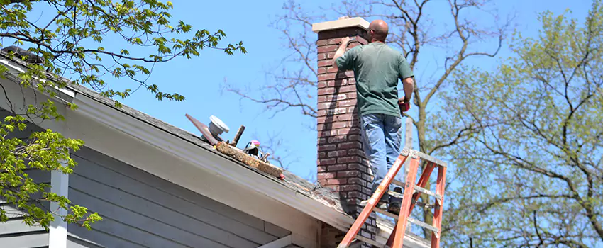 himney Crown Repair in Evansville, Indiana